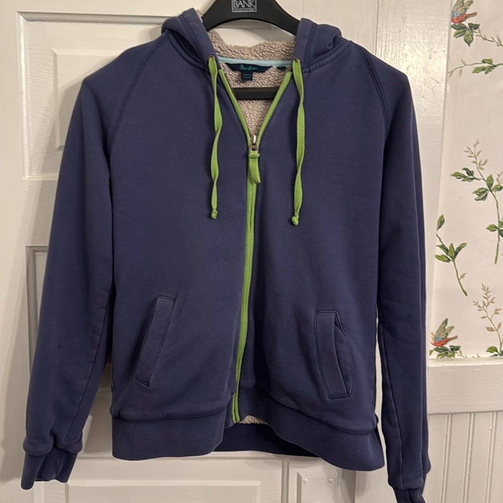 Boden hooded sweatshirt jacket